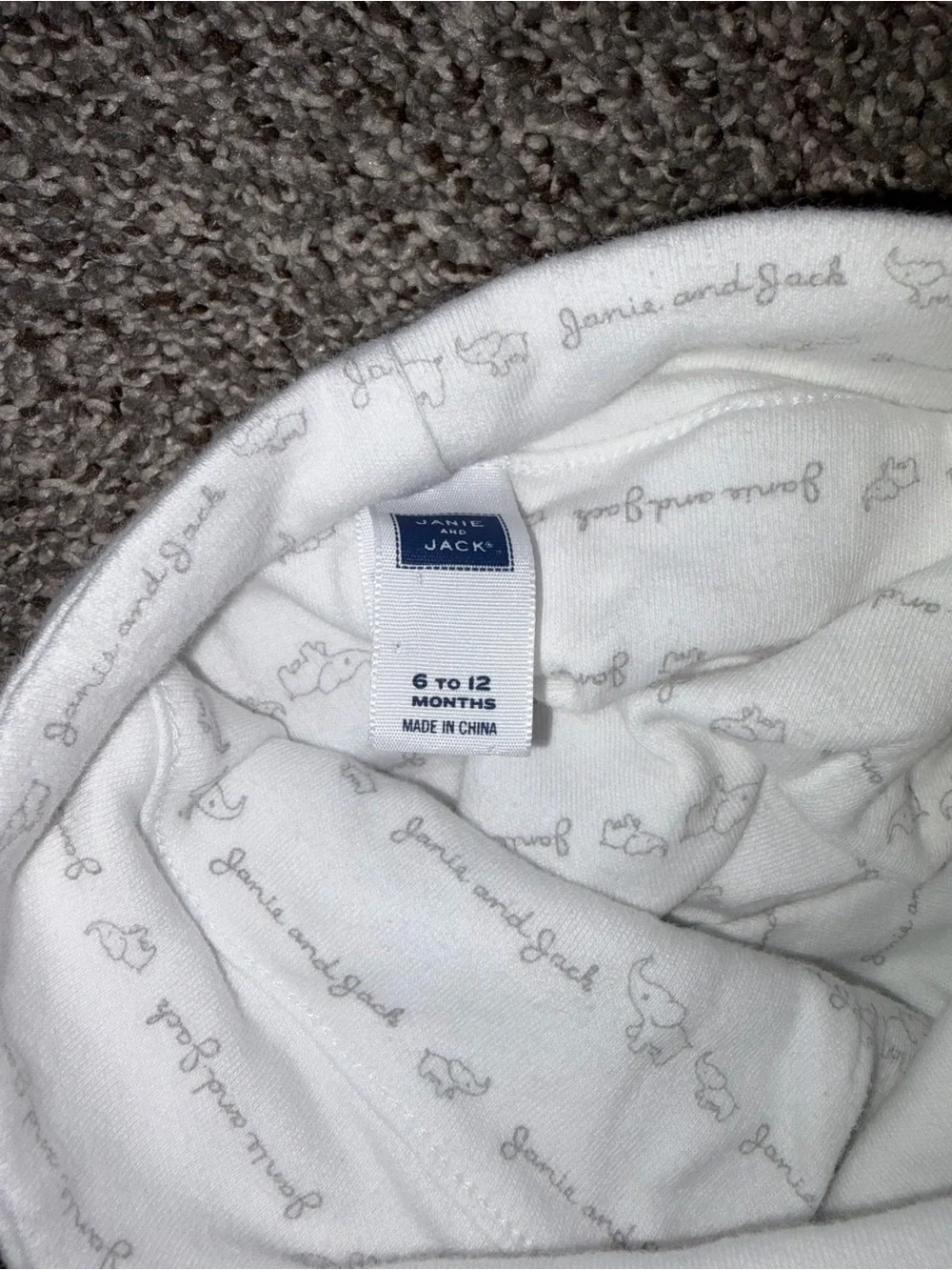 Lot of 8 Baby Beanie Hat  - Janie and Jack, Tahari, Gerber, Carters
